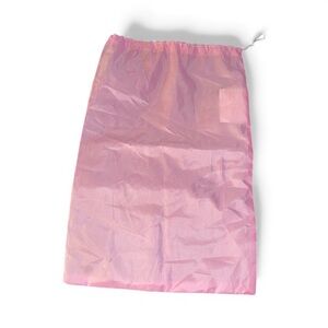 Pink Drawstring Bag
